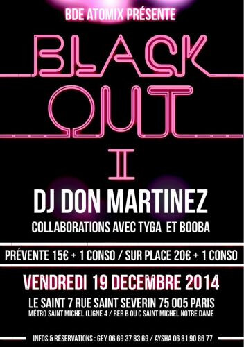 Black out ii @ Saint