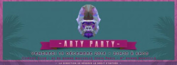 Arty party 1 entree libre @ Comedy Club