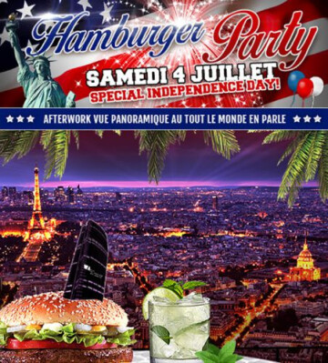 Afterwork hamburger party sur les toits de paris @ Tout Le Monde En Parle