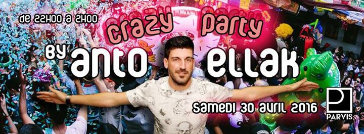 PARVIS CRAZY PARTY by ANTHO ELLAK