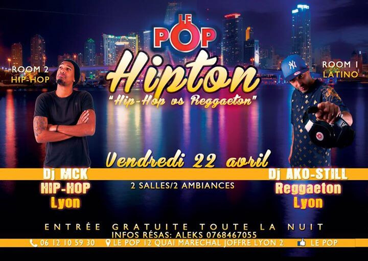 ★★★ HIPTON "Reggaeton vs Hip Hop"★★★ GUEST : DJ MCK & AKO - STILL