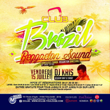 ✪ Reggaeton SOUND ✪ ed. Brazil - Vendredi 15 Juillet - O'club