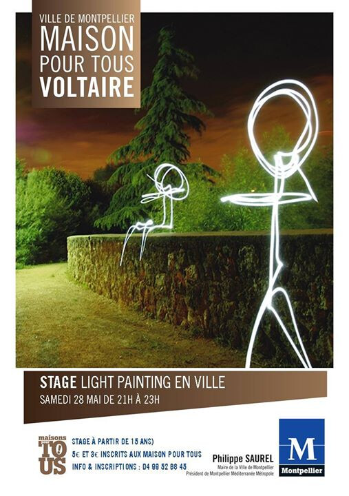LIGHT PAINTING // Stage en ville