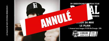 B-Real of Cypress Hill feat. Demrick à Le Plan | Paris Hip Hop 2016