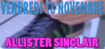 Allister Sinclair LIVE au hTh