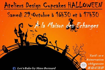 Ateliers design cupcakes Halloween
