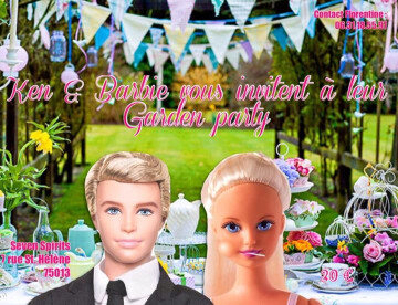 ## COMPLET ##Post Concours Paris Sud : Ken & Barbie t'invitent à leur Garden party ## COMPLET##