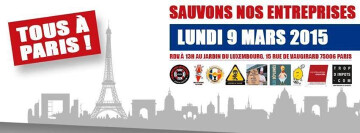 Manifestation de ras-le-bol fiscal : TOUS à Paris le 9 mars !