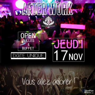 AFTER WORK Palais Maillot en Carré VIP