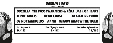 AFTERSHOW GARBAGE DAYS