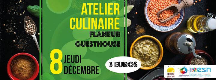 Atelier culinaire by ESN CosmoLyon