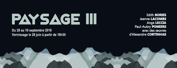 Exposition Paysage III