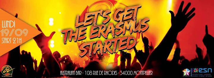 ★ Let's get the Erasmus started ★ by ESN Montpellier
