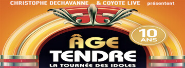 Age Tendre, la tournée des Idoles 10ème Anniversaire