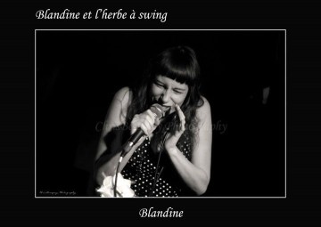 Blandine & l'Herbe à Swing au Comptoir de Sèze