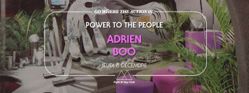 Adrien Boo au Macumba