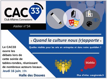 Acte 34 - « Quand la culture nous (r)apporte »