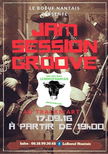 Big Jam Session au Track N'Art! Groove/funk
