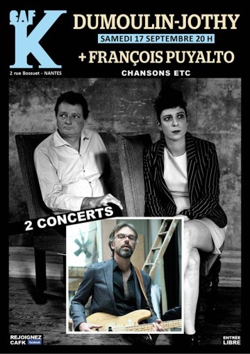 Armelle Dumoulin et Paul Jothy + François Puyalto //// Concert
