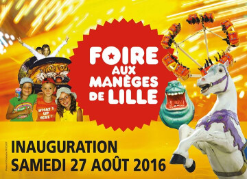 Foire aux manèges de Lille été 2016