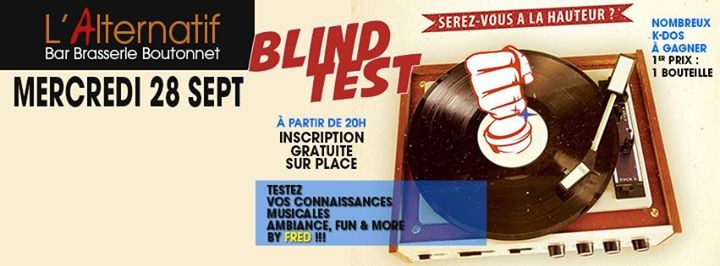 Blind Test le Retour - Alternatif Bar