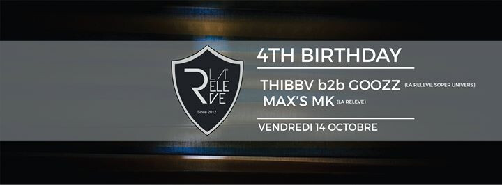 ✘ Birthday 4 Years - 14.10.16 - La Releve