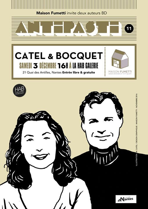 Antipasti n° 11 - rencontre avec Catel & Bocquet