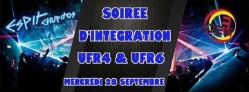 #Soirée intégration UFR4 et UFR6 #