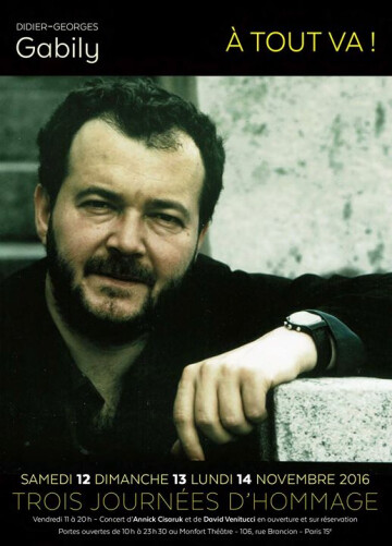 À TOUT VA ! Didier Georges Gabily