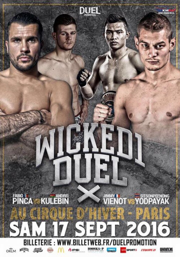 Boxe Thaï - Wicked One Duel - Paris