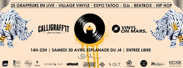 ▲△▲ Festival CALLIGRAFF’IT X VINYL ON MARS @Esplanade du J4 ☼ Marseille – 30/04/2016 ▲△▲
