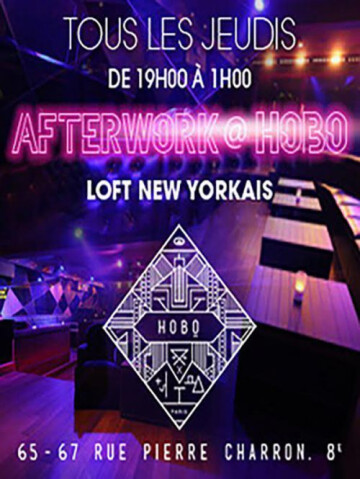 AFTERWORK @ HOBO CLUB CHAMPS ELYSEES @ Hobo