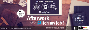 Afterwork & Pitch my job !
