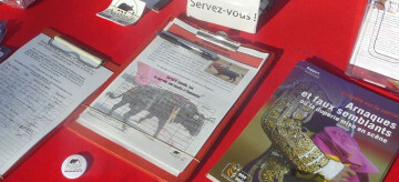 25eme stand anti corrida à Arles
