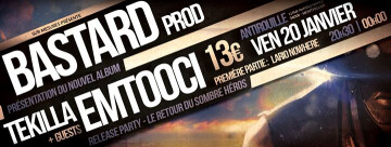 Bastard prod // Tekilla Emtooci - Release Party LRDSH