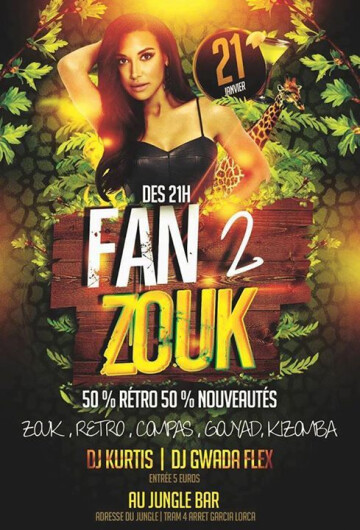 ★ Fan 2 Zouk #1 ☆ Djs Kurtis & Gwada Flex