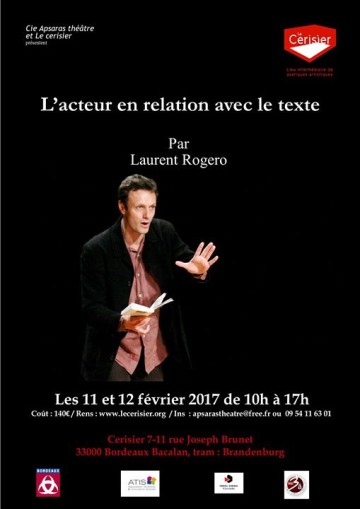 Apsaras formation : l'acteur en relation avec le texte