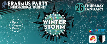 ❄ Erasmus Lyon & International Student - Winter Storm Party ❄