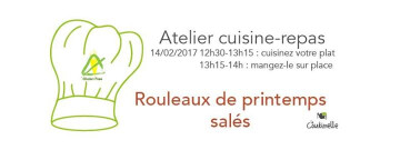 Cours de cuisine Adulte : Rouleaux de printemps salés