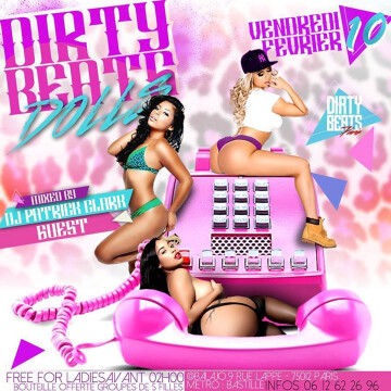 ★ Dirty Beats Dolls ★ @balajo Bastille ★ Dirty beats Paris ★