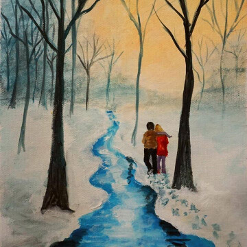 A walk through the woods