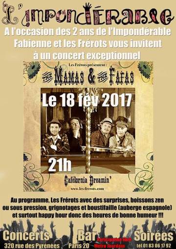 2 ans de L'Impondérable avec les Frérots