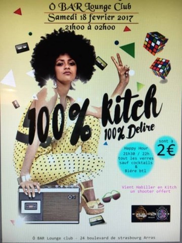 Kitch Night - O BAR CLUB Arras