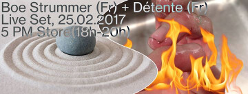 5 PM invite Boe Strummer + Detente 25.02.17