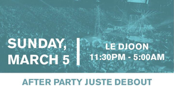 AFTER PARTY Juste Debout