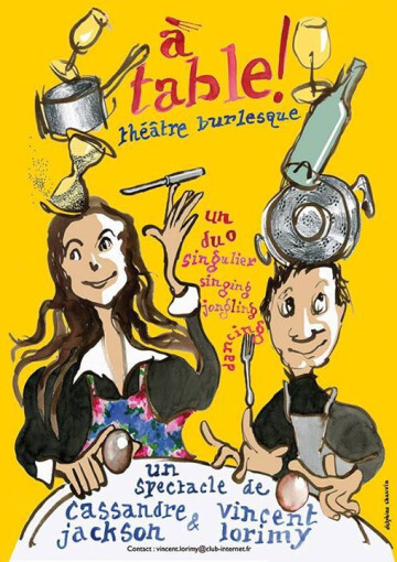 A Table! " Spectacle du cirque, théâtre et danse"