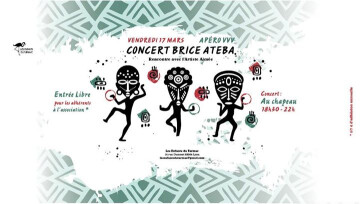 Apéro VVV Concert Brice Ateba + rencontre avec l'artiste Aimée