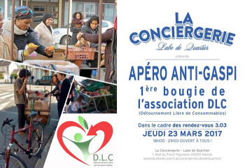 3.03#2 : Apéro anti-gaspi / 1ère bougie de l'association DLC