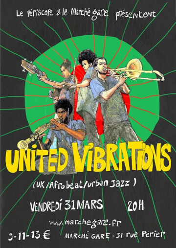 ▲ United Vibrations + Warm Up James Stewart - Périscope, Lyon