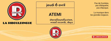 Atemi - sherafSoundSystem, wood records, days